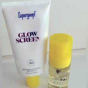 💛Supergoop! Glow Screen & Glow Oil